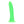 RealRock Slim 7 Inch Glow in the Dark Neon - Green