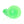 RealRock Slim 7 Inch Glow in the Dark Neon - Green