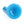 RealRock 11 Inch Slim Glow in the Dark Neon Blue Dildo