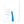 RealRock 11 Inch Slim Glow in the Dark Neon Blue Dildo