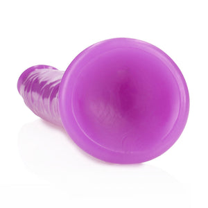 RealRock 11 Inch Slim Glow in the Dark Neon - Purple