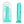 RealRock 20 cm Straight Dildo - Turquoise 8 Inch Dong