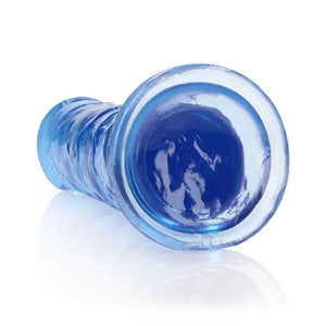 RealRock 25cm Straight Dildo - Blue 10 Inch Dong
