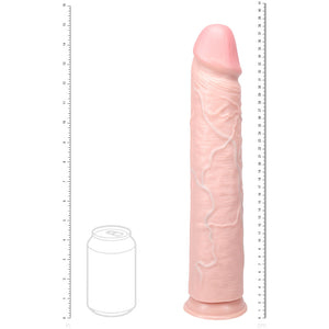RealRock 15 Inch Extra Long Dildo - Flesh