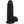 RealRock 8 Inch Extra Thick Dildo with Balls - Black
