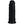 RealRock 8 Inch Extra Thick Dildo - Black