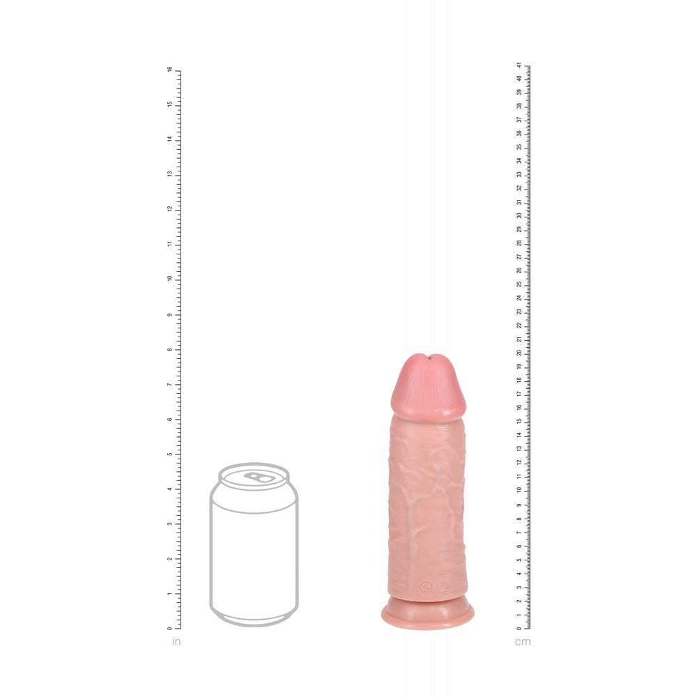 RealRock 8 Inch Extra Thick Dildo - Flesh