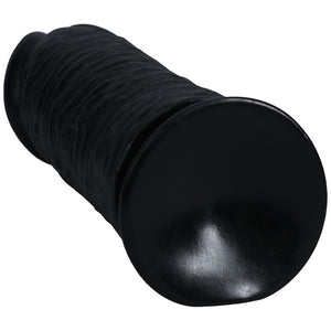 RealRock 10 Inch Extra Thick Dildo - Black