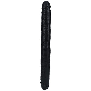 RealRock 14 Inch Slim Double Dildo - Black