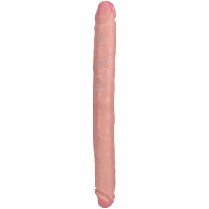 RealRock 14 Inch Slim Double Dildo - Flesh