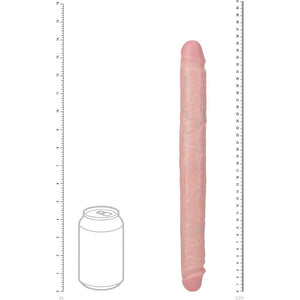 RealRock 14 Inch Slim Double Dildo - Flesh