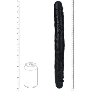 RealRock 14 Inch Thick Double Dildo - Black