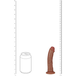 RealRock 6 Inch Vibrating Cock - Tan
