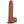 RealRock 8 Inch Vibrating + Thrusting Cock with Balls - Tan