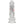 RealRock 6 Inch with Balls LED Vibrating Dong with Remote - Clear