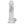 RealRock 7 Inch with Balls LED Vibrating Dong with Remote - Clear