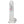 RealRock 8 Inch with Balls LED Vibrating Dong with Remote - Clear