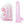 RealRock 5 Inch Crystal Clear Dildo with Balls - Pink