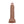 RealRock Metal Head 7 Inch Rechargeable Vibrating Dildo with Remote - Tan