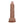 RealRock Metal Head 8 Inch Rechargeable Vibrating Dildo with Remote - Tan