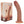 RealRock Dual Density Silicone 8 Inch Curved Dildo - Tan