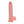 RealRock Dual Density 8 Inch Vibrating & Thrusting Rechargeable Dildo - Flesh 