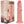 RealRock Dual Density 7 Inch Sliding Skin Silicone Dildo - Flesh