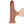 RealRock Dual Density 8 Inch Sliding Skin Silicone Dildo - Tan