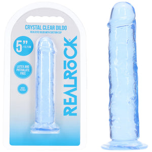 RealRock Realistic 5 Inch Dildo - Blue