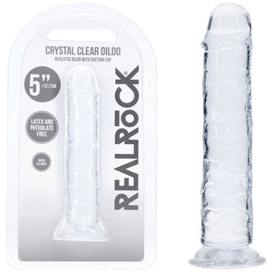 RealRock Realistic 5 Inch Dildo - Clear