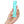 RealRock Realistic 5 Inch Dildo - Turquoise