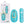 Maia Jessie 420 Bullet Bullet with Wireless Remote Control - Sky Blue