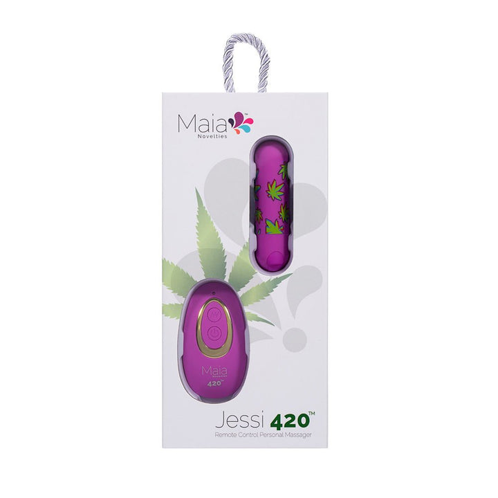 Maia Jessie 420 Bullet with Wireless Remote - Purple