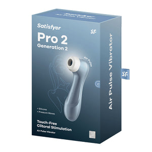 Satisfyer Pro 2 - Touch-Free Clitoral Stimulator - Blue