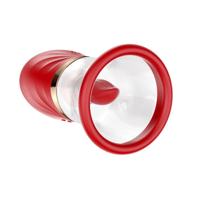 LuvPump Adoramor Licking & Sucking Ladies Pump - Red