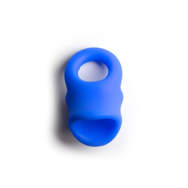 Sport Fucker Baller Cock Ring with Ball Stretcher - Blue