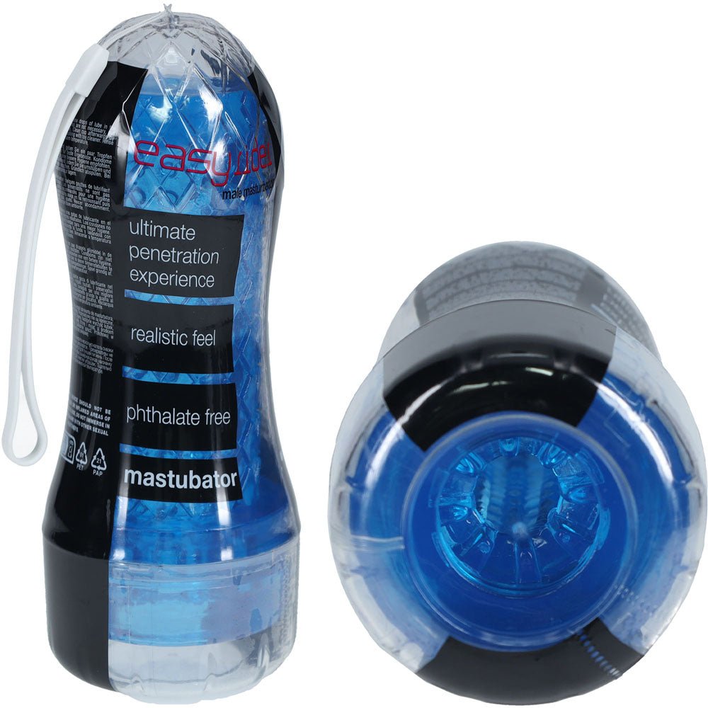 Shots Easy Rider Vagina Stroker - Blue