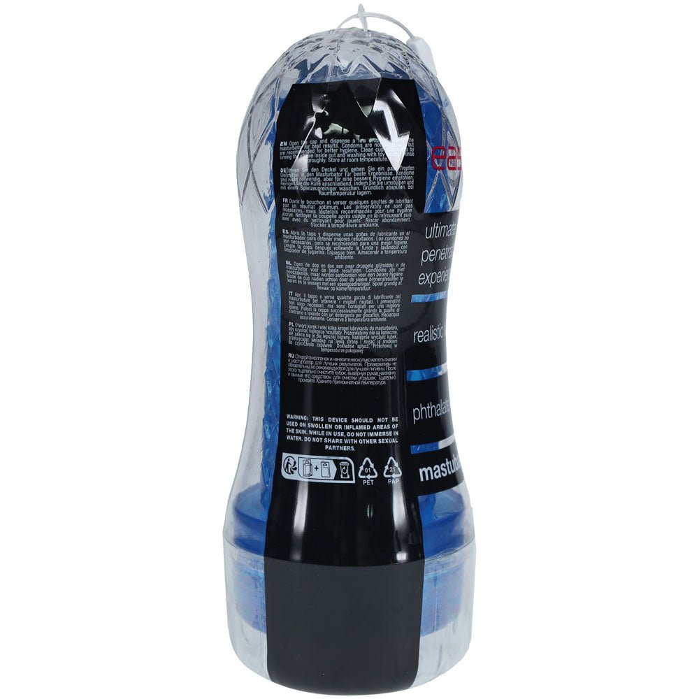 Shots Easy Rider Vagina Stroker - Blue