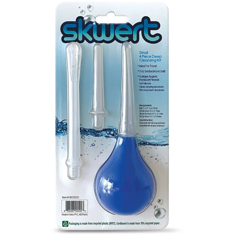 Skwert Small 3 oz Douche Kit - Blue