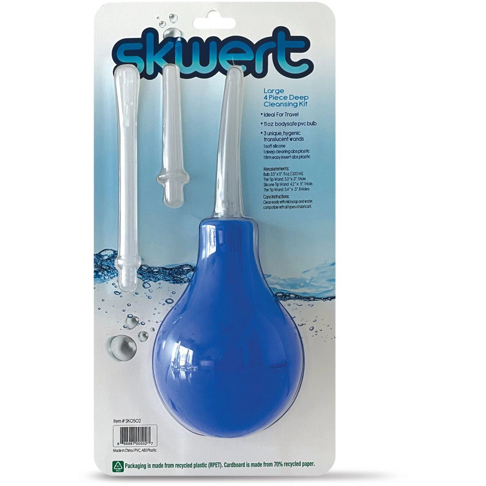 Skwert Medium 11 oz Douche Kit - Blue