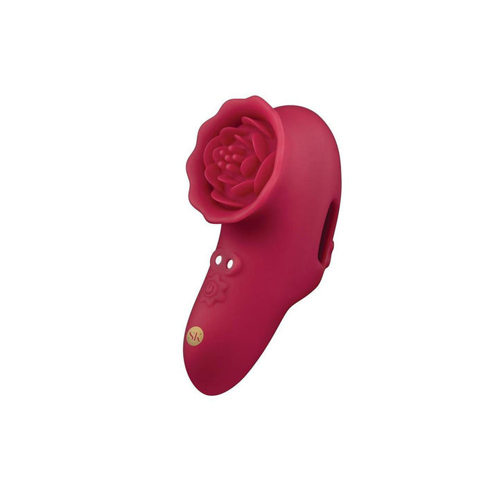 Secret Kisses Rosegasm Playful Petal Finger Stimulator - Red