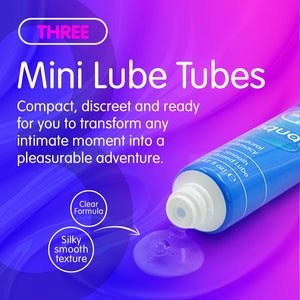 Skins Fruity Tubes - Flavoured Lubricants - 12ml Bottles