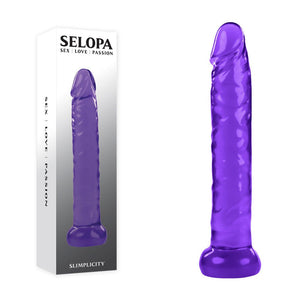 Selopa Slimlicity 6 Inch Dildo - Purple