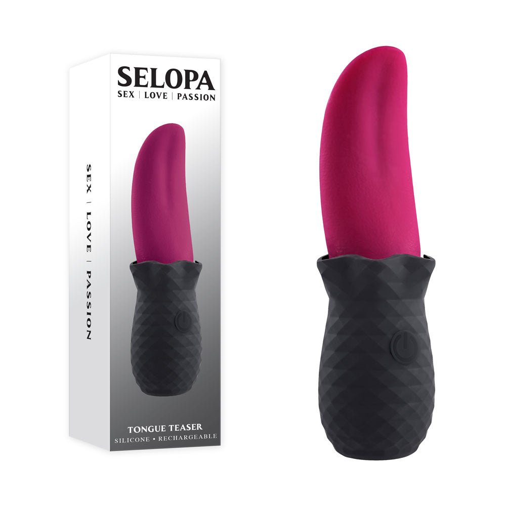 Selopa Tongue Teaser Stimulator - Pink