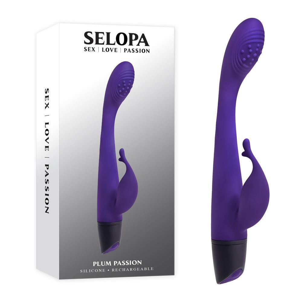 Selopa Plum Passion - Rabbit Vibrator - Purple
