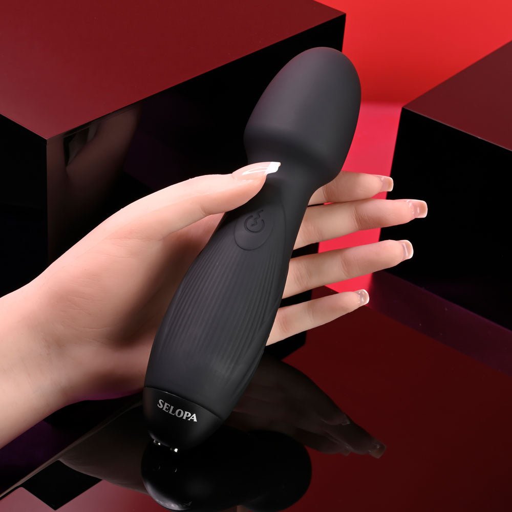 Selopa Power Trip Black Massage Wand