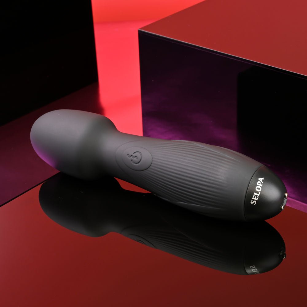 Selopa Power Trip Black Massage Wand