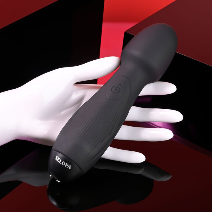 Selopa Power Trip Black Massage Wand