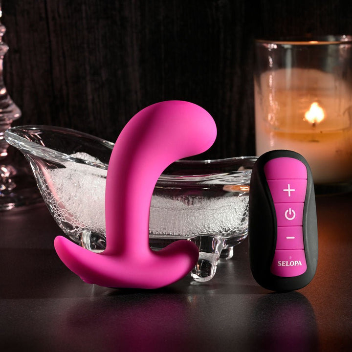 Selopa Hooking Up - Vibrator With Wireless Remote - Pink