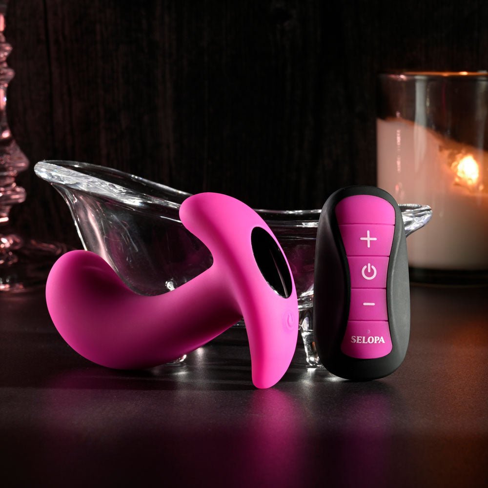 Selopa Hooking Up - Vibrator With Wireless Remote - Pink